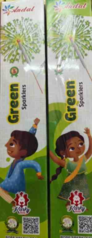 10CM GREEN SPARKLER (10Pcs)