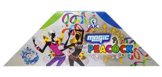 MAGIC PEACOCK 3 IN 1 MULTI COLOUR (1Pcs)