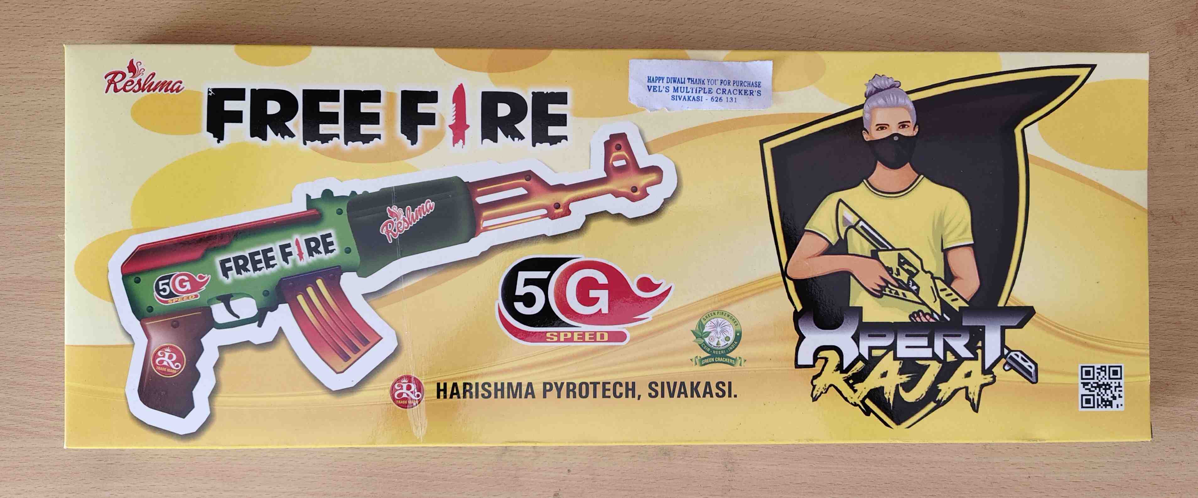 FREE FIRE 5G SPEED (2Pcs)
