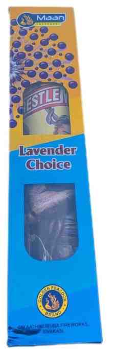 31/2`` INCH FANCY PIPE PURPLE AND LAVENDER (MAAN)